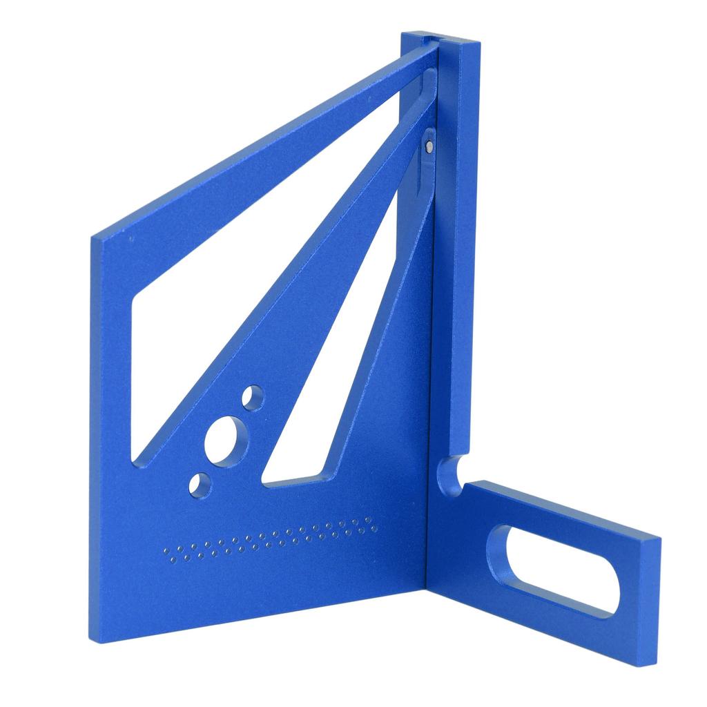 Woodworking Ruler Multifunctional Angle Msuring Ruler Aluminum Alloy Tool for Scribing and Marking