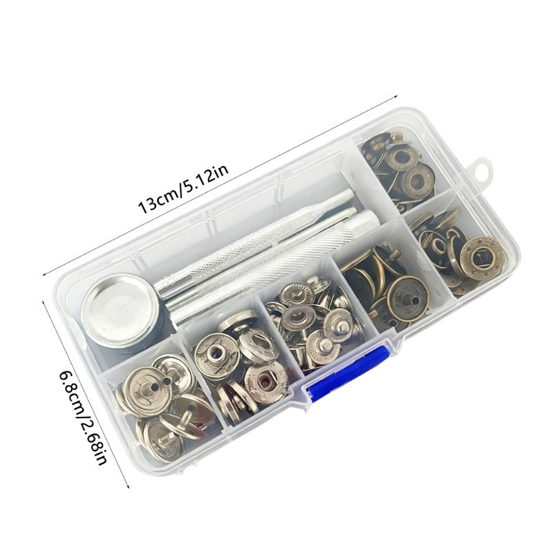 15 MM Botões de Pressão Para Costura de Roupas Para Costurar Vestuário Bolsas e Acessórios Calças Jeans Botões de Pressão Acessório de Reparo