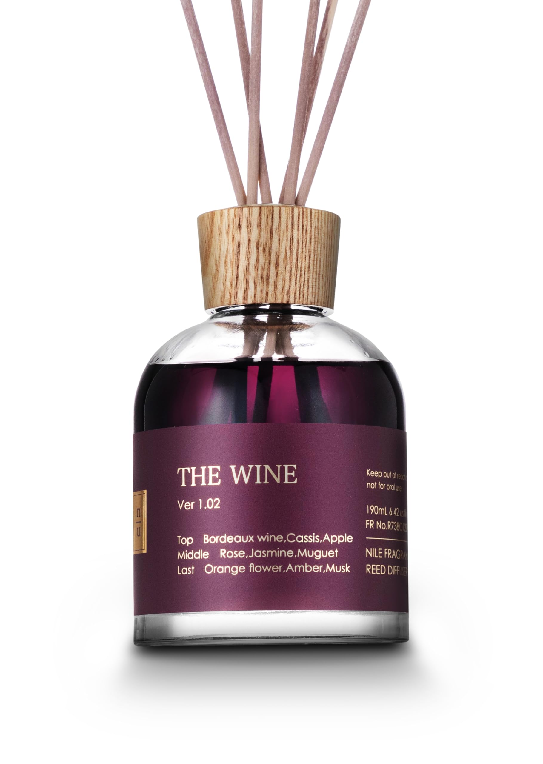 

NILE Аромадиффузор Фруктовый Цветочный Аромат для Комнаты Аромат Вина 190 мл