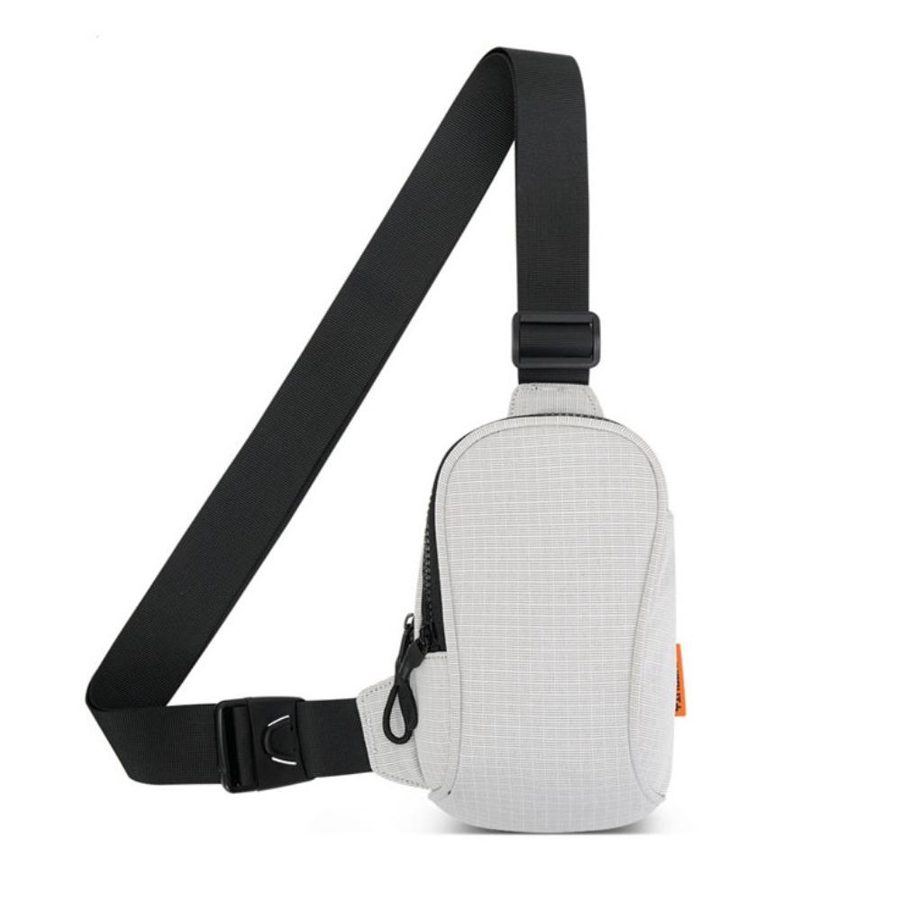Solid Color Mobile Sports Chest Bag Storage Sports Shoulder Crossbody Bag Mobile Shoulder Bag  Boys