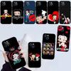 B-Bettys Pattern B-Boops New Phone Case for Redmi Note 8 9 10 11 11S 10C 10X 10A 10T 9A 9C 9T 9S 8T Pro Max Plus Prime