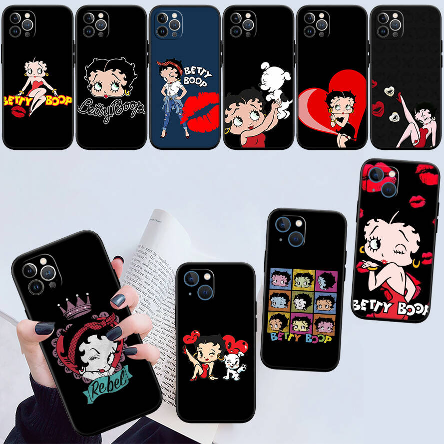 B-Bettys Pattern B-Boops New Phone Case for Redmi Note 8 9 10 11 11S 10C 10X 10A 10T 9A 9C 9T 9S 8T Pro Max Plus Prime