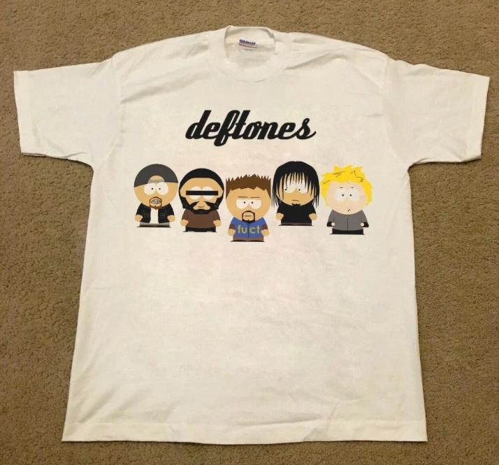 Deftone Southpark Cartoon Style Unisex T-Shirt S-5XL L