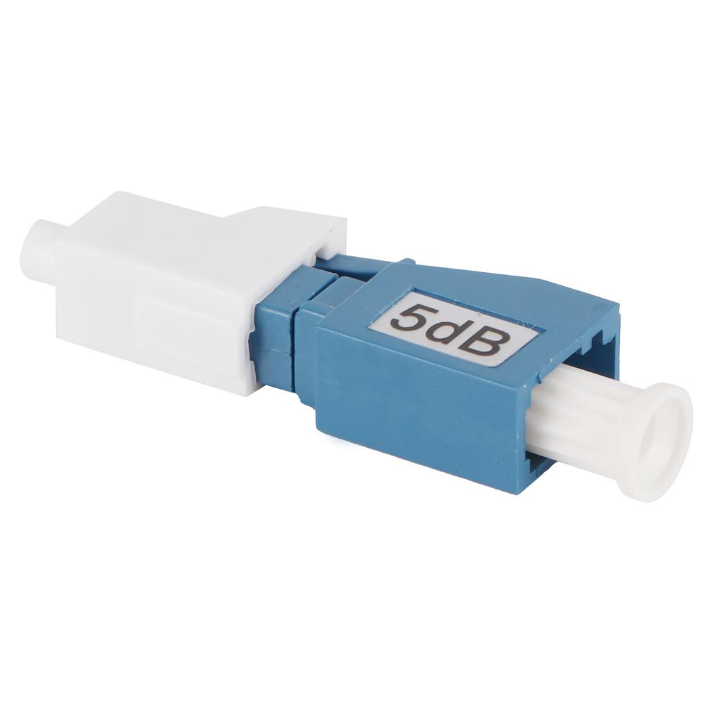 LC UPC5DB Optical Fiber Attenuator Connector SingleMode Male Female Adapter High Return Loss