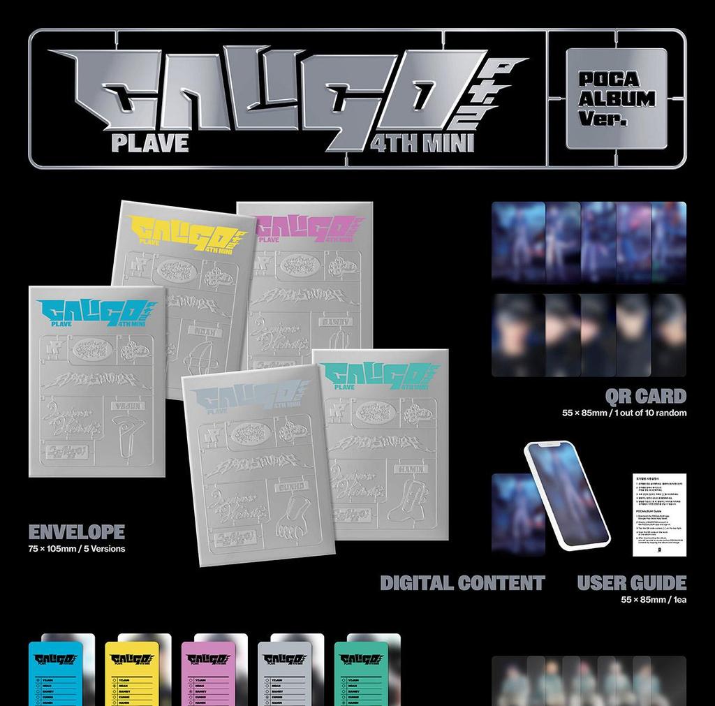 PLAVE [Caligo Pt.2] 4th Mini Album (POCAALBUM Ver.)