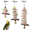 Parrot Teeth Grinding Stone Hanging Decoration Pets Birds Chewing Bite Toys