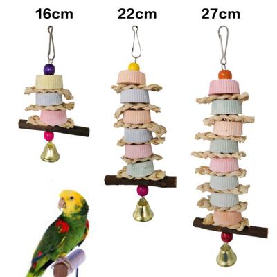 Parrot Teeth Grinding Stone Hanging Decoration Pets Birds Chewing Bite Toys
