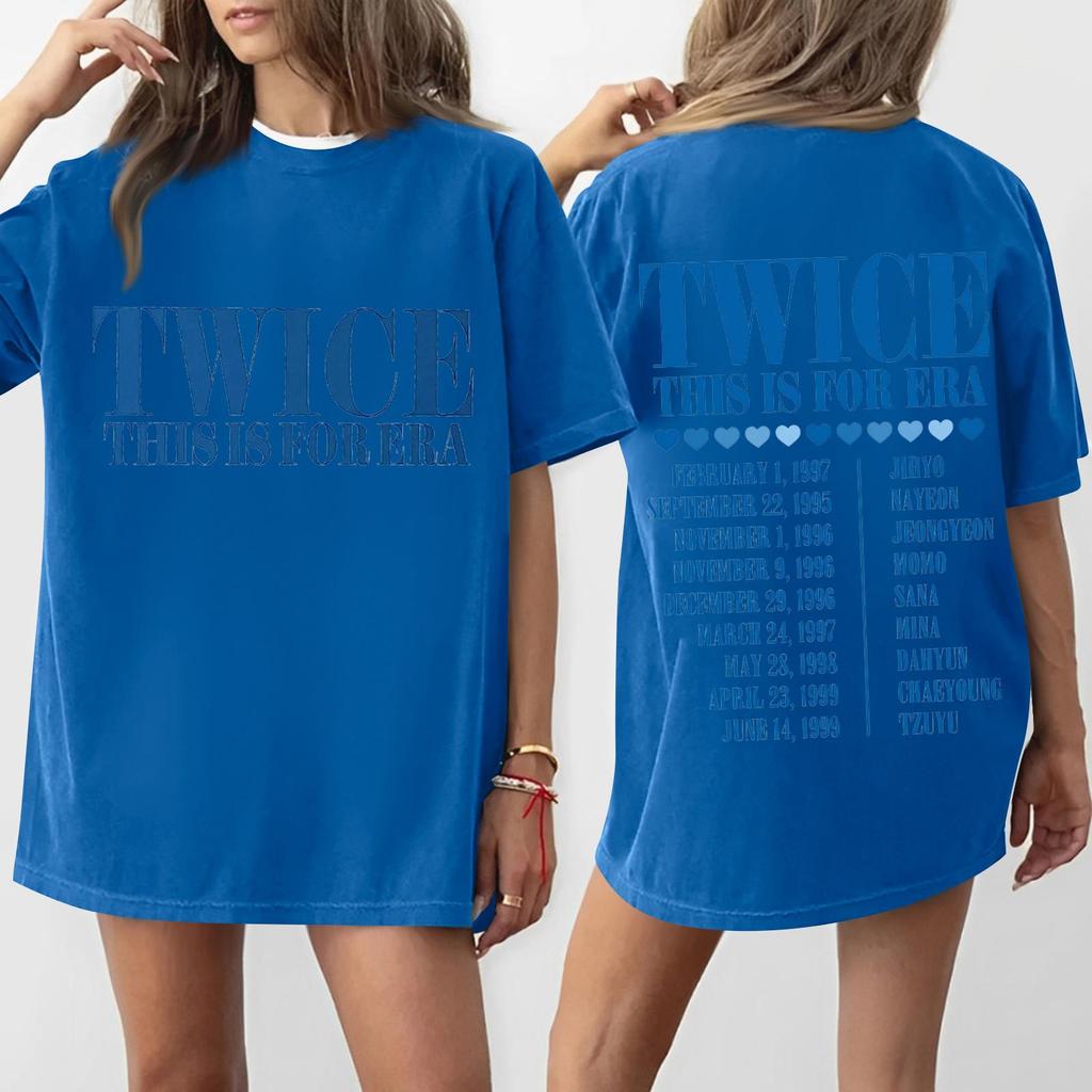 Damen Rundhals Bedrucktes Kurzarm T-Shirt Top