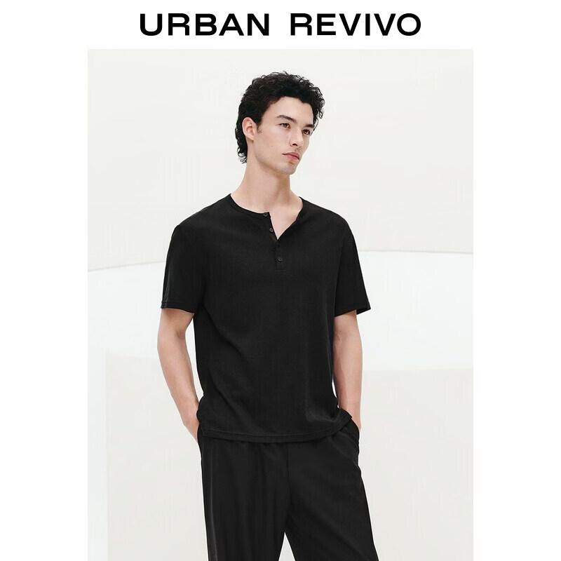 UR Urban Series Men s Henley Neck T-Shirt 2XL