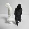 Denker Statuen Skulpturen Bücherregal Dekorationen Plastik Denker Statue Ornament, Einweihungsgeschenk Dekorationsartikel Geschenk