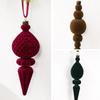 Ice Cone Xmas Tree Hanging Pendant Glitter Christmas Decorations  Christmas Tree Decorations