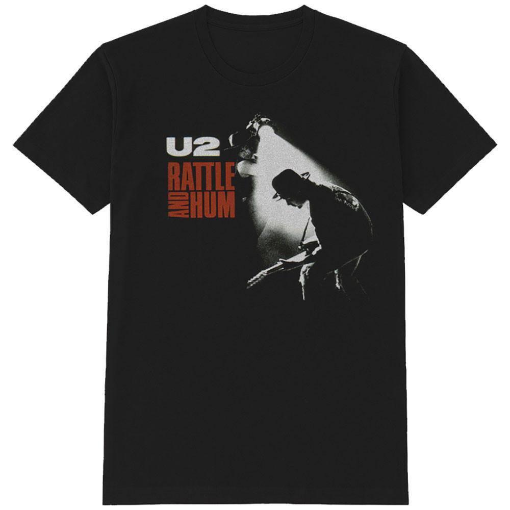 U2 Rattle and Hum The Edge Bono Official Mens T-shirt S