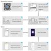 US WiFi Smart Wall Switch 1 2 3 Gang Touch Switch No Neutral Smart Home Interruptor Welink Alexa Google Home