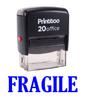 Printtoo Rubber Stamp Office Stationary FAXED Self Inking Custom Stamp-Black