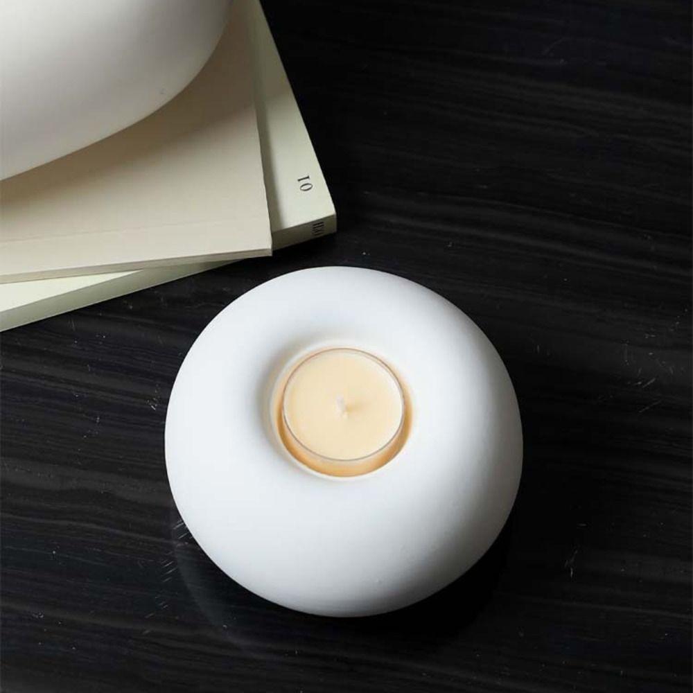 Moderní svícen Keramický hořák na voskové meltenty Stolní ozdoba Držák na svíčku Aromaterapeutický dárek