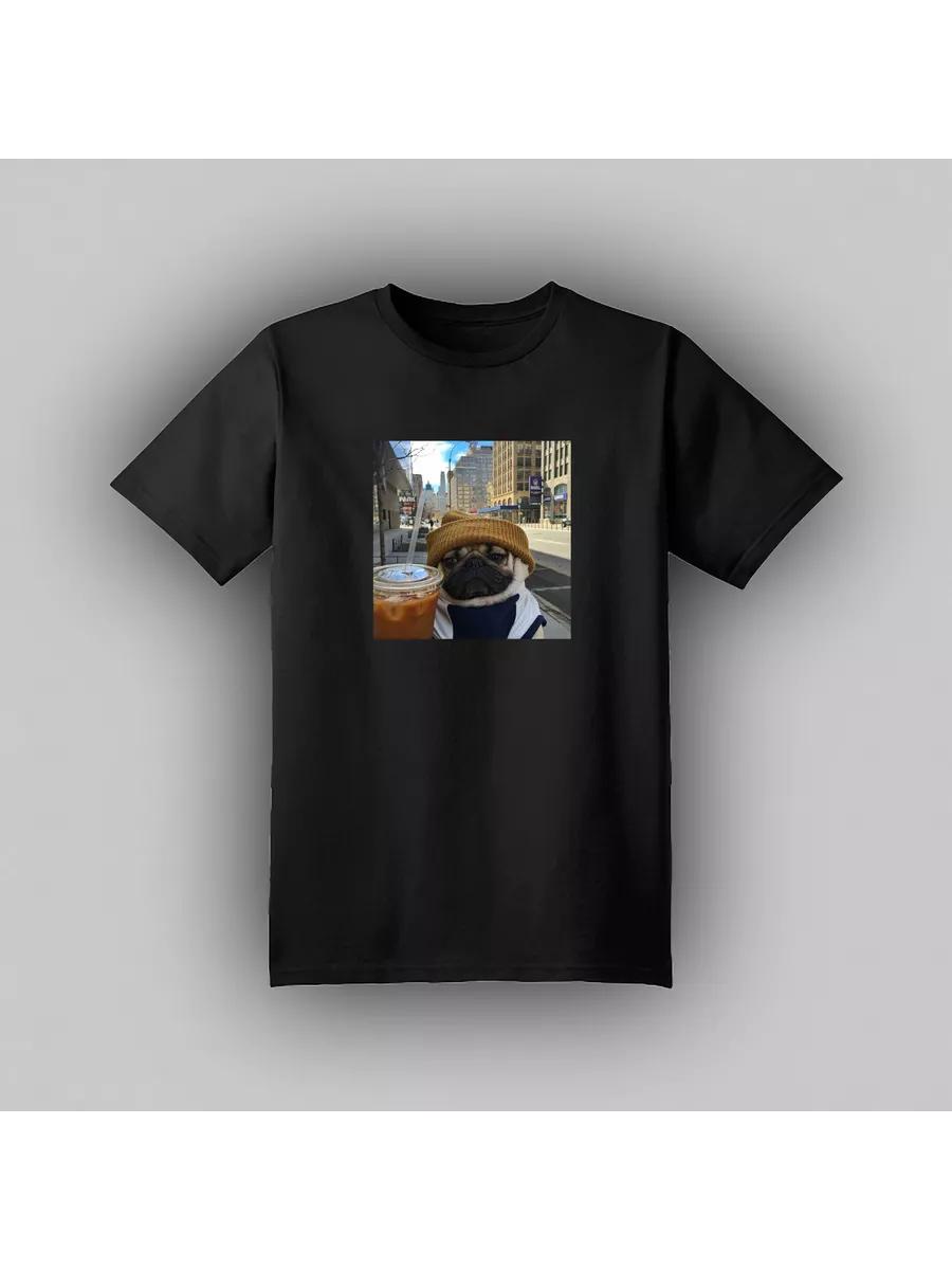 Oversized longline T-shirt with Evangelion print S