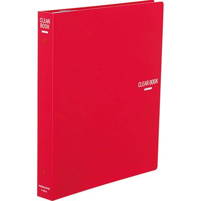 Kokuyo Filmapp Clear File Påfyllningsbar B5 23 Ark Röd LA-461R