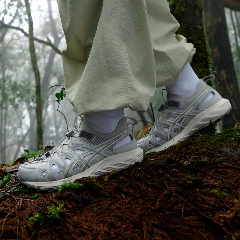 Asics Gel-Sonoma Se Fabric Minimalist Breathable Lightweight Low-Top Lifestyle Shoes Unisex Shoes Gray 1203A670-020