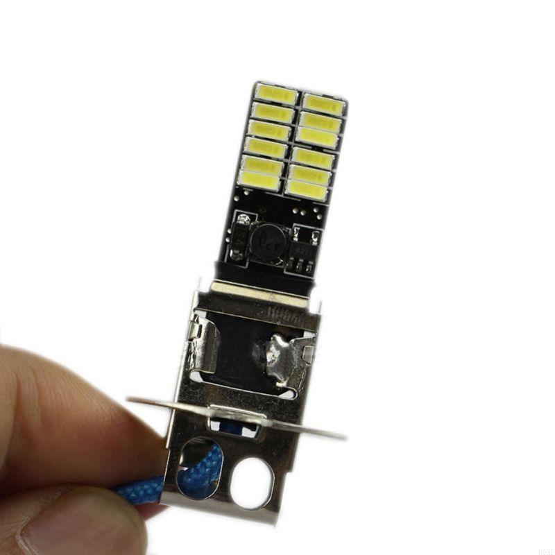 2025 New 24-SMD-4014 6500K for HID Xenon White LED Bulbs for Fog Lights or Driving Lam