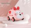 Children's Inertia Toy: Soft Rubber Dinosaur Car - Chewable, Fall-Resistant, Vinyl Animal Design