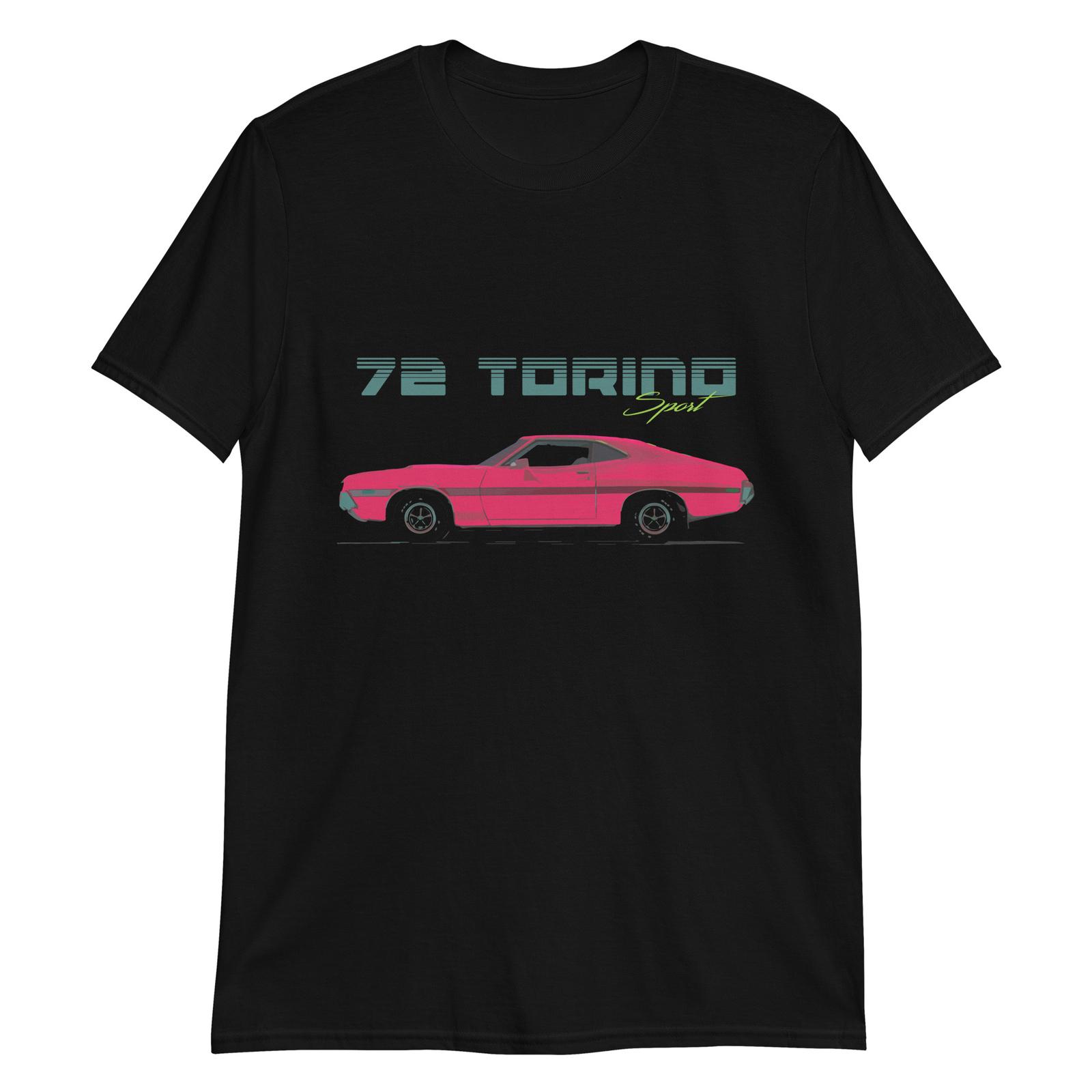 1972 Gran Torino Sport American Muscle Car Nostalgia T-Shirt Unisex T-Shirt S