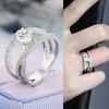Explosionen Ring kreative Persönlichkeit Damen Zirkon Ring Schmuck einfache Schmuckstücke