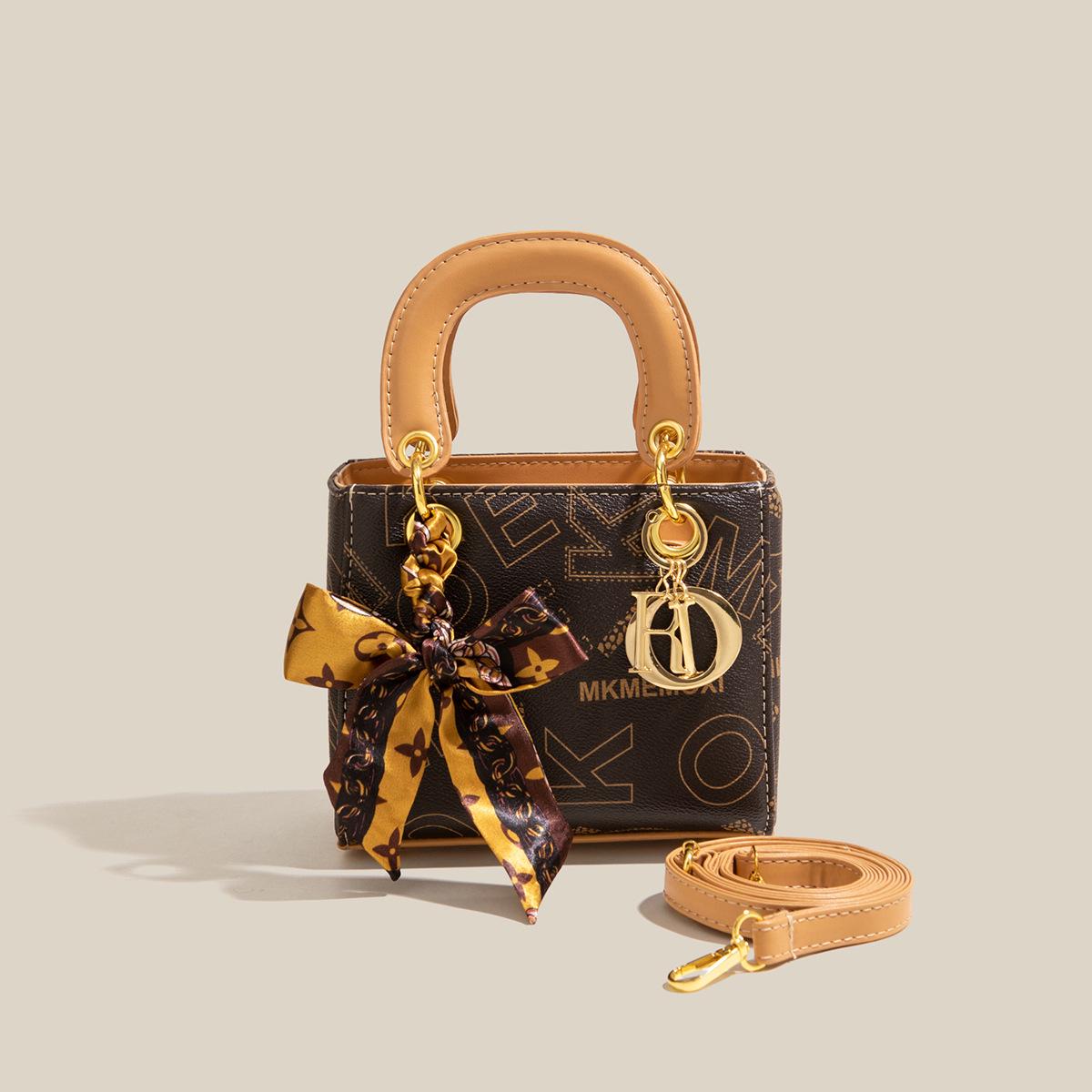 

Женская сумка-тоут и кроссбоди высокого класса с ретро-принтом: Классический, Универсальный, Модный