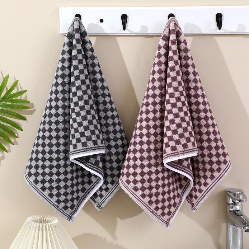 Gift Box: Soft, Absorbent Pure Cotton Face Towels – Large, Lint-Free for Adults, Couples, and Labor Protection.