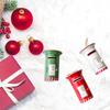 Christmas Mini Mailbox Decoration with Realistic Design and Functional Door Suitable for Various Holiday Settings