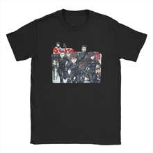 Gantz Shirt Vintage Washed Unisex Oversized Sci-Fi Anime Streetwear Soft Cotton Short Sleeve Tee Gift Clothing Tops Hot Sale