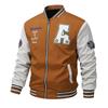 Colorful Baseball Jacket, Men's Loose and Versatile Top, Jacket, Men's Clothing
