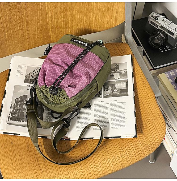 Korean-Style Unisex Outdoor Sports Mini Backpack: Versatile Water Bottle & Phone Bag