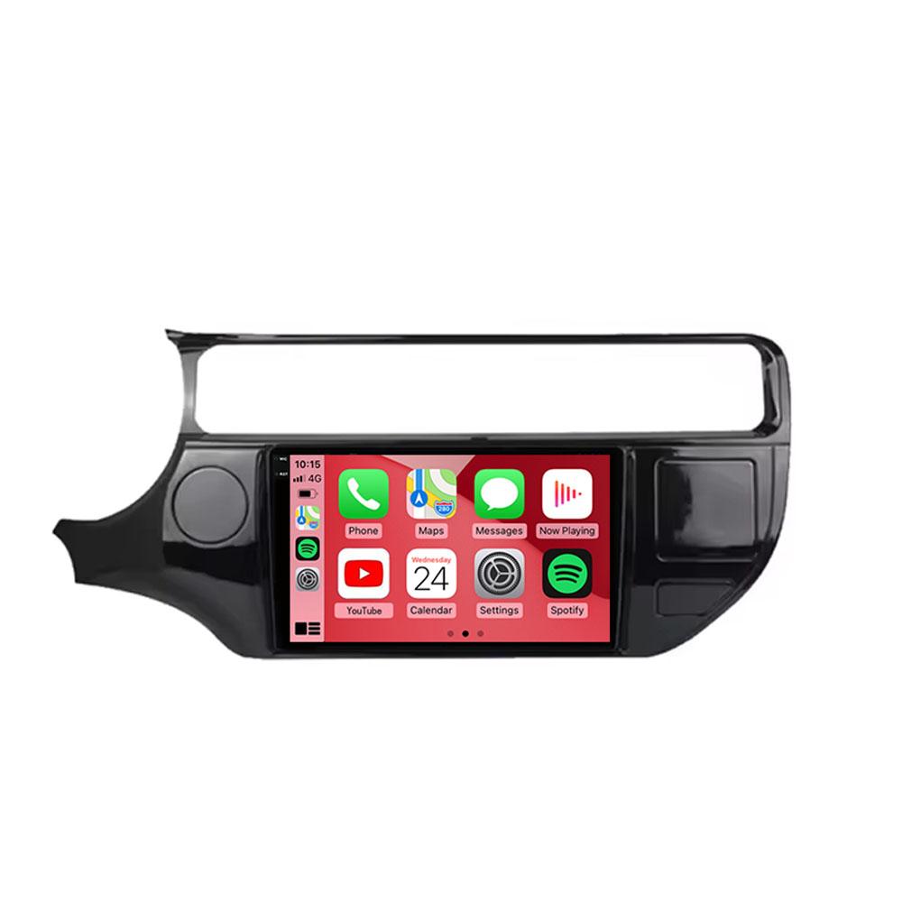 9Inch Android 14 Wireless Carplay Auto For Kia RIO 4 K3 2015 2016 2017 Car Radio Multimedia Video Player Navigation GPS HeadUnit