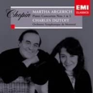 CD MARTHA ARGERICH - Chopin: Piano Concerto Nos. 1 & 2 TOCE90016 Japan Classical Used