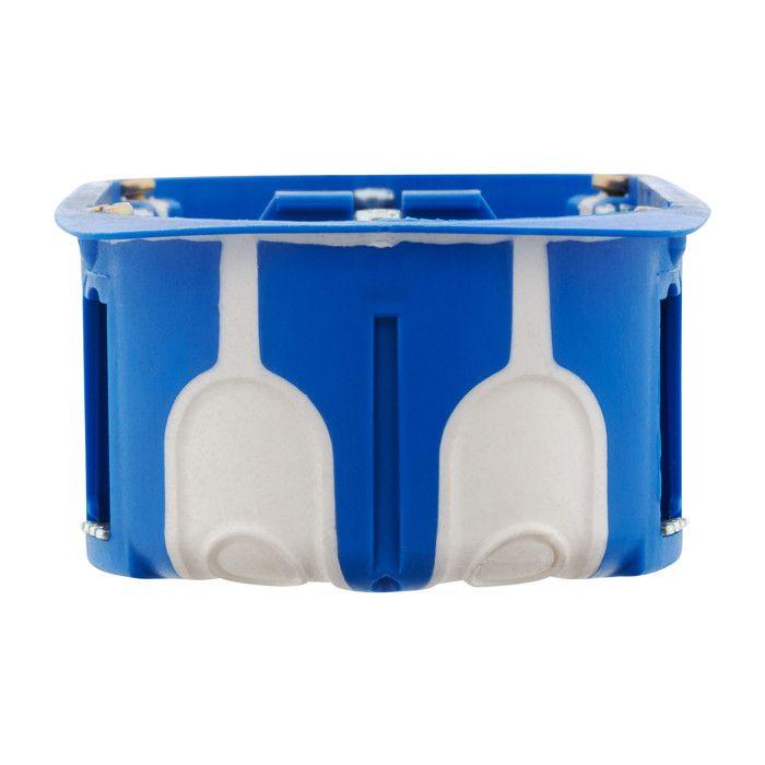 Double boîte cloison No Air Multimat Ø67x40mm - Bleu - Blm