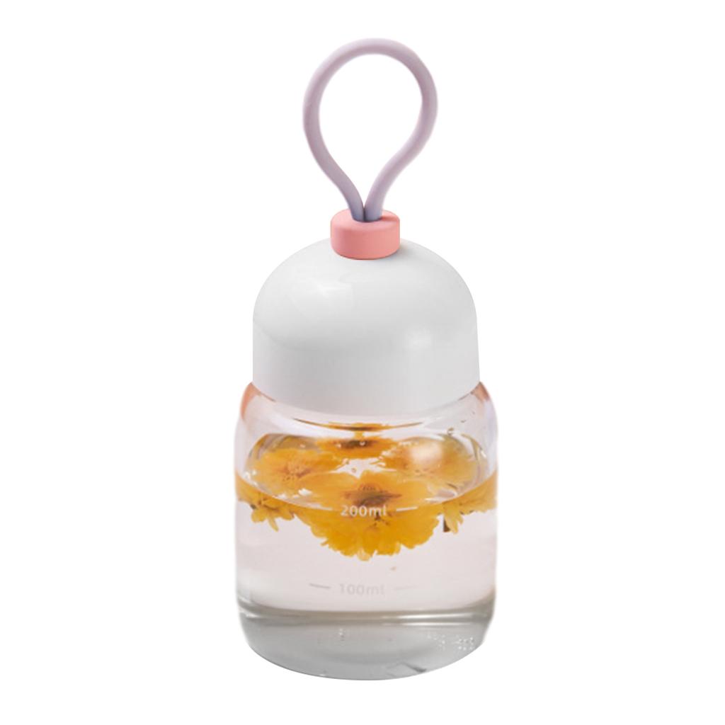 Einfache Milchglasflasche mit Skala Mehrzweck Verschleißfester Wasserbecher für Barbecue Outdoor