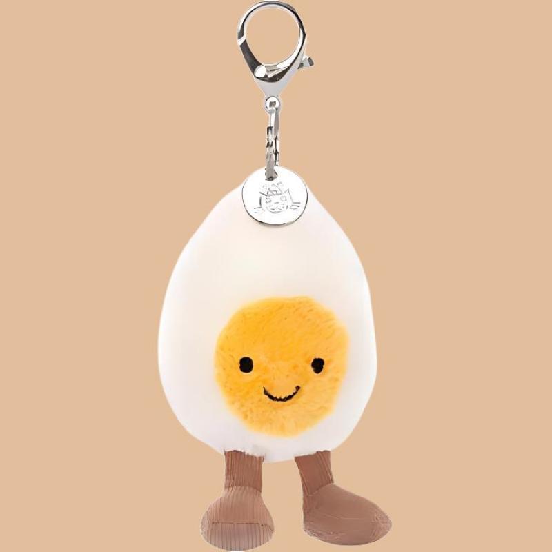 Jellycat Easter Series Charm Boiled Egg Cute Doll Plush Pendant 10cm High