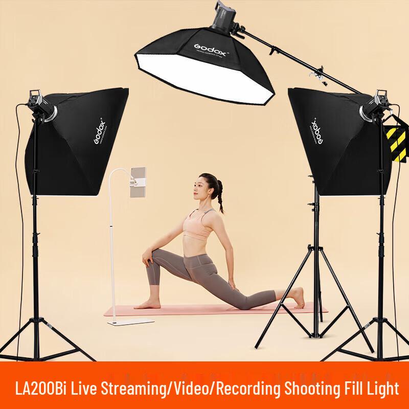 Godox LA200Bi Bi-Color LED Video Light Kit