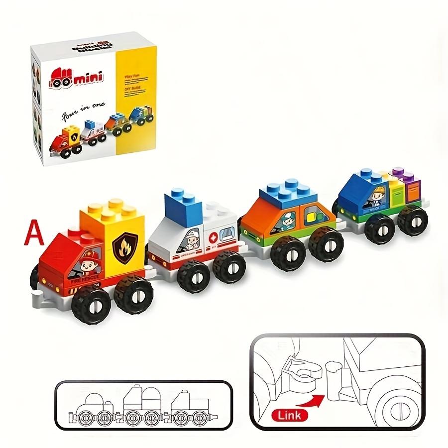 Educational Building Toy Mini Transport Model 3D Stereo Game Props Office Ornament Scene Building