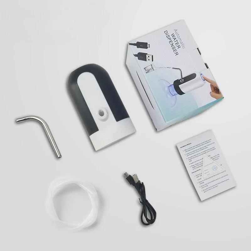 

Black Automatic Water Bottle Pump USB Charging Water Pump One Button Automatic Switch of Water Dispenser Pumps