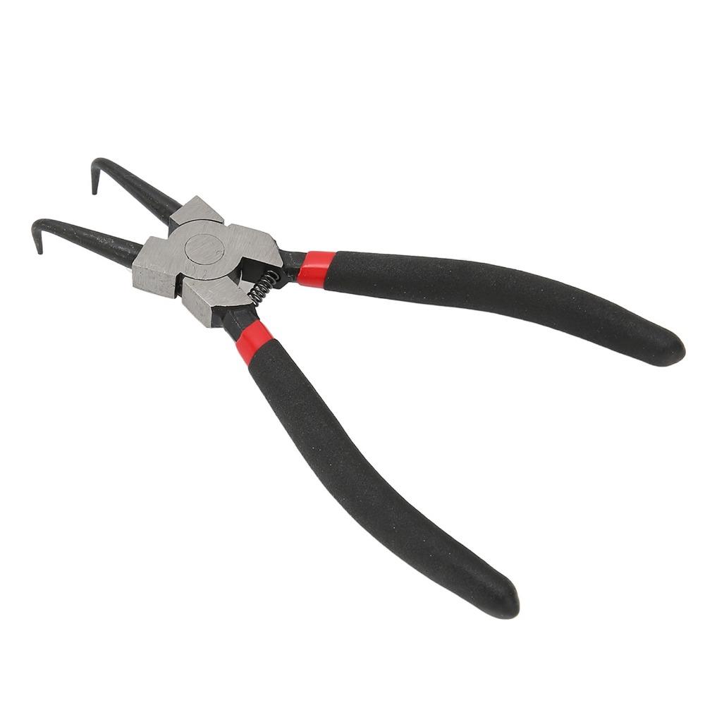 Immersion Handle Internal Snap Ring Pliers Carbon Steel Bent Nose Pliers Angled Pliers Carpentry
