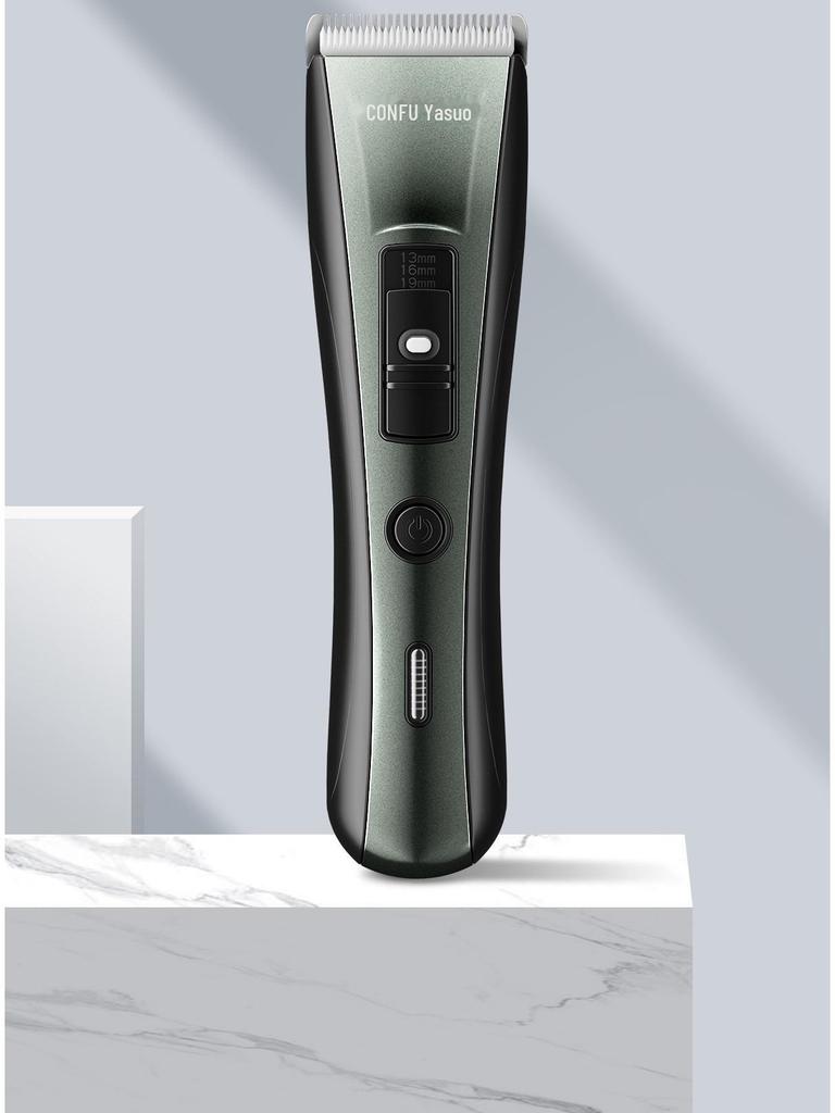 Kangfu T109 Silent Rechargeable Hair Clipper for Adults & Babies - Electric Razor for Home & Salon Use.