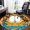 1pc Garfield Office Round Area Rug, Bedroom Living Room Home Decor, Room Deco,  Offic A1016066
