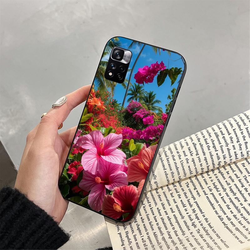 Phone Case For Xiaomi Poco C71 15T 14T Pro Redmi note 15 14 14 13 Pro Redmi A5 15C 13C palm Tree Sea Beach