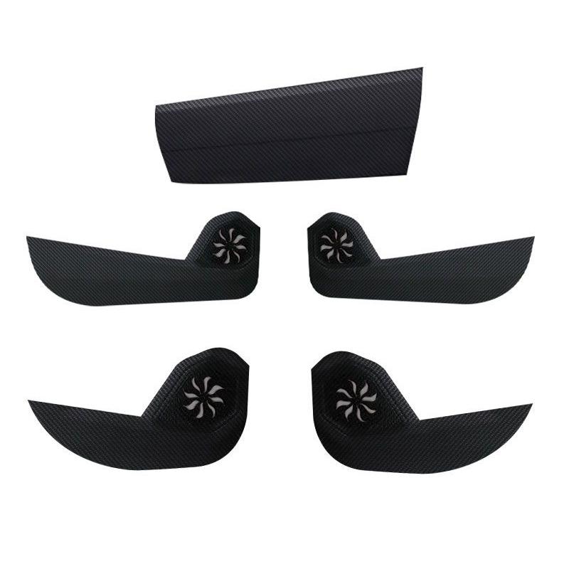 For LYNK & CO 01 2017-2025 Car Door Anti-kick Pad Interior Protection Sticker Modification Decorative Sticker Auto Accessories