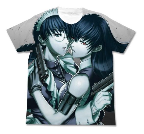 

Cospa BLACK Lagoon Roberta Full Graphic T-Shirt WHITE XL Size