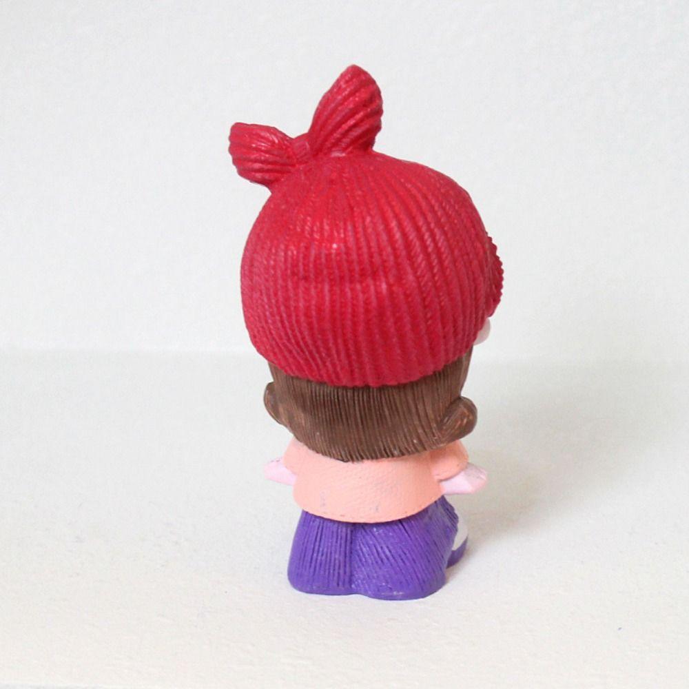 2PCS Love Doll Home Cute Elf Doll Hand Made Cartoon Elf Model Toy  Car Decoration Accessories