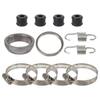 Exhaust Muffler Gasket Kit for Arctic Cat 650 H1 2006 2007 2008 2009 2010 2011