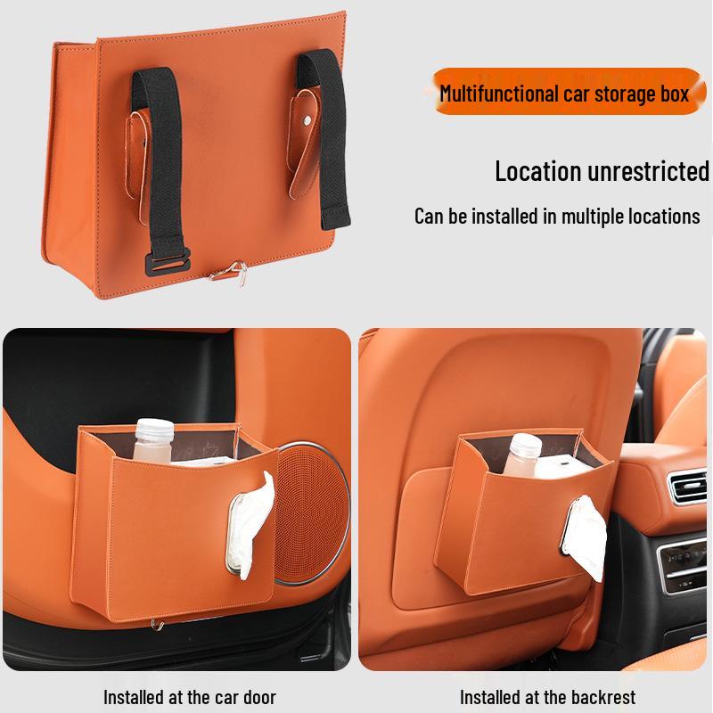 Multi-Functional Car Seat Back Organizer: Simple and Practical Storage Solution