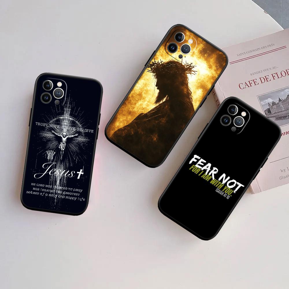 RA15 Jesus Christ New High-End Shell Phone Case for iPhone SE X XS XR 16E 17 11 Pro Max 8 7 6 6s Plus Air